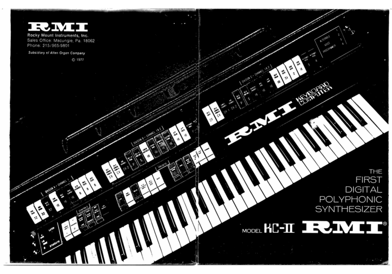 RMI KC-II User manual