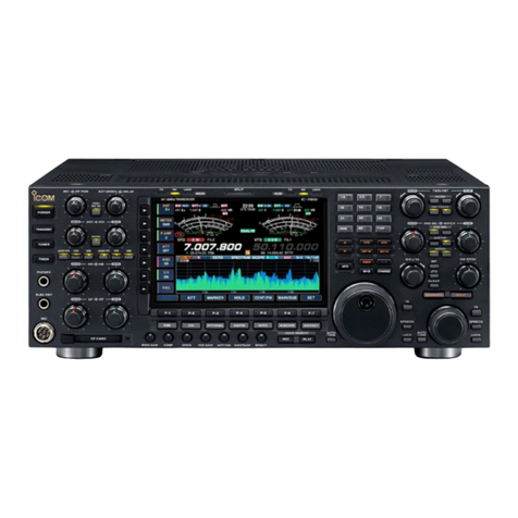 Icom IC-7800 Installation and operating instructions