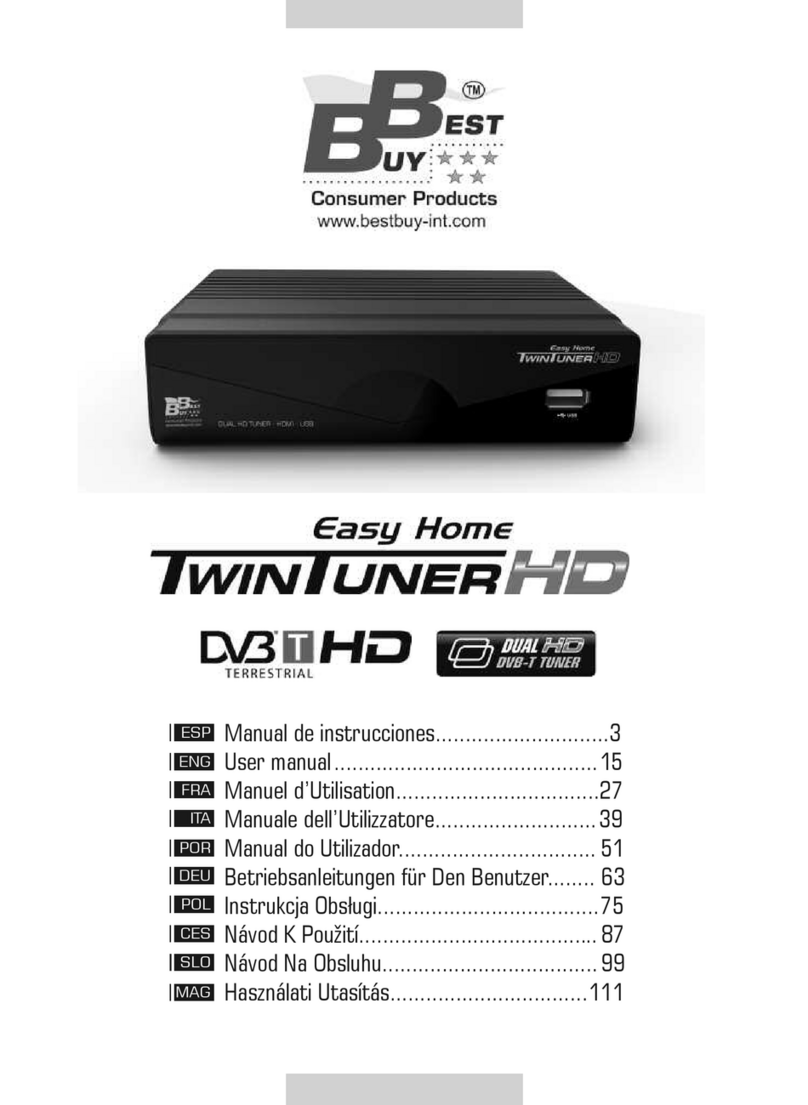 Best Buy Easy Home TwinTuner HD User manual