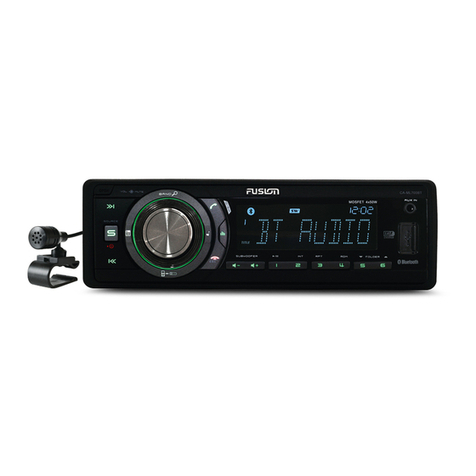 Fusion CA-ML700BT User manual Fusion CA-ML700BT User manual
