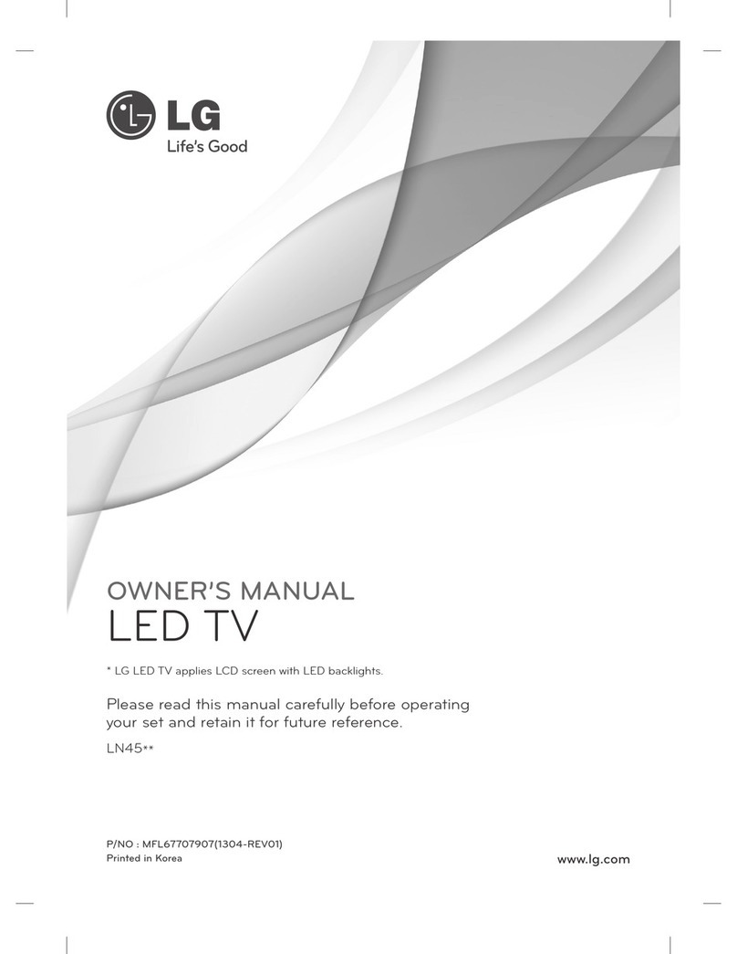 LG LN45 series User manual