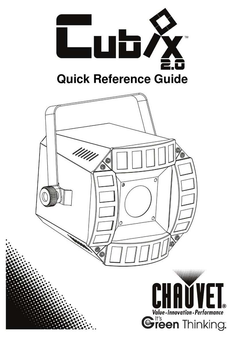 Chauvet Cubix 2.0 User manual