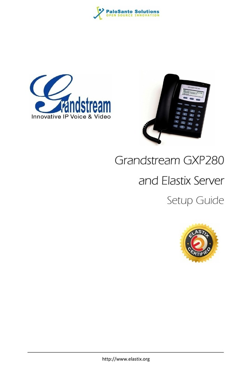 Grandstream Networks GXP-280 Setup guide