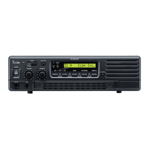 Icom IC-FR3000 Series Service manual