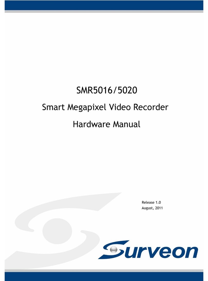 Surveon SMR5016 Hardware manual