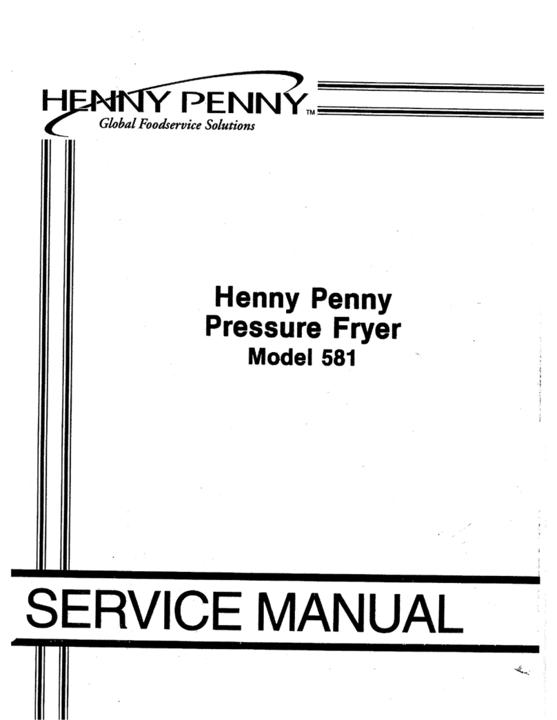 Henny Penny 581 Service manual