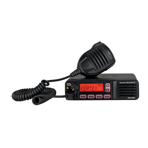 Vertex Standard EVX-5300 User manual
