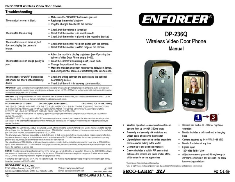 ENFORCER DP-236Q User manual