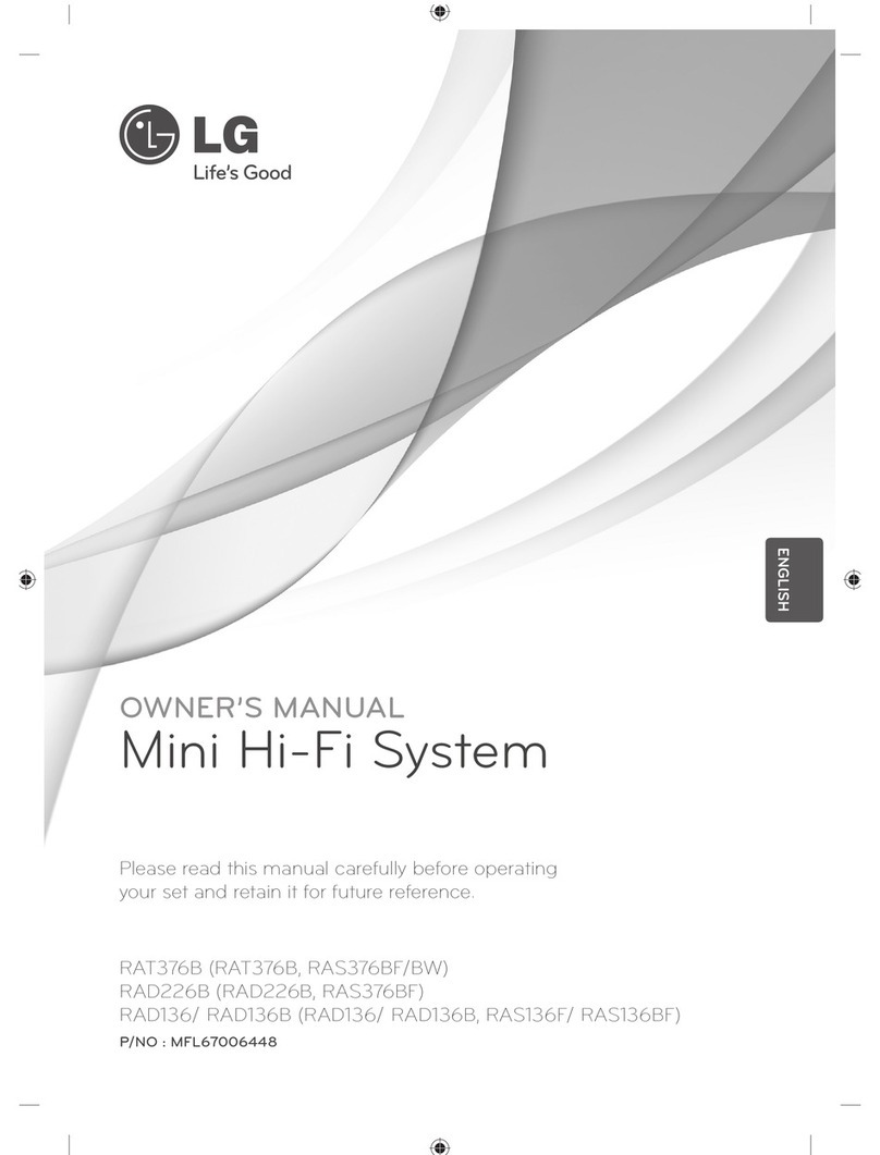 LG RAT376B owner's manual