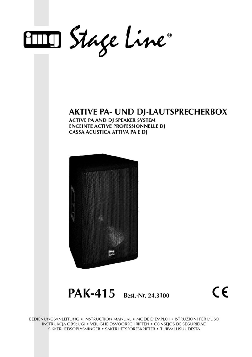 IMG STAGE LINE PAK-415 User manual
