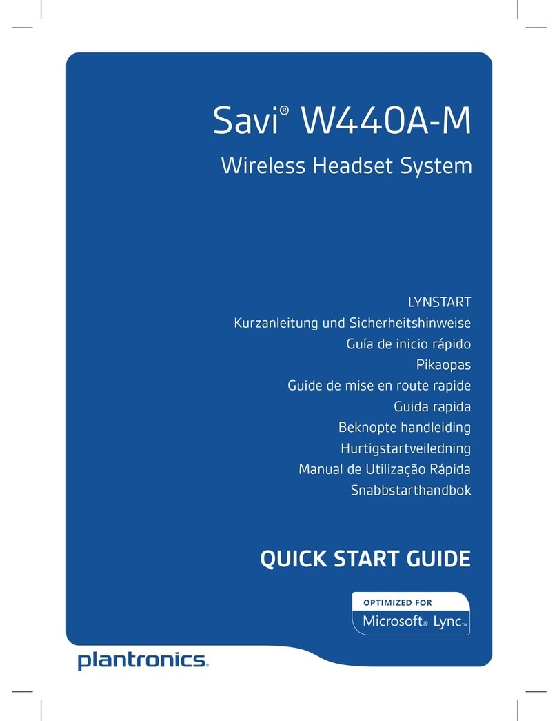 Savi W440A-M quick start guide