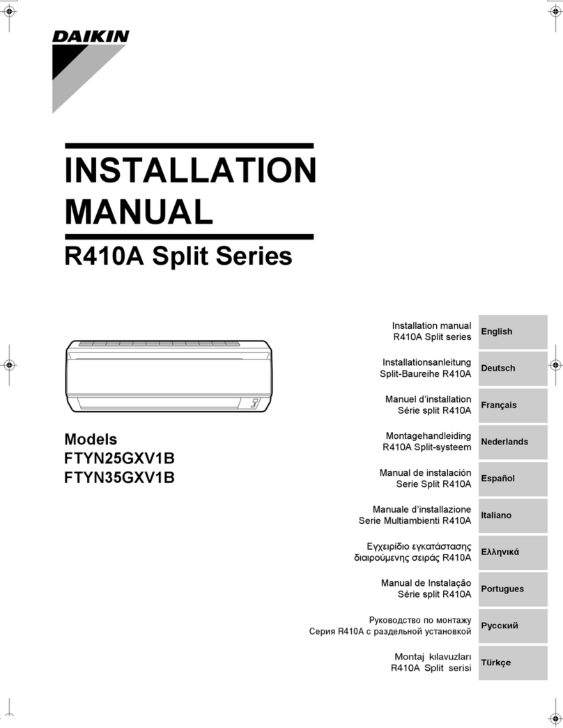 Daikin FTYN25GXV1B User manual
