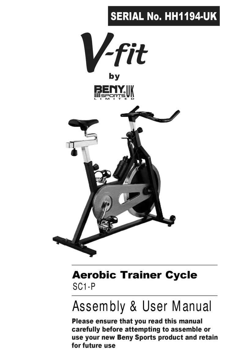 Beny Sports V-fit SC1-P Assembly & user manual