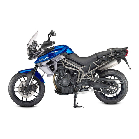 Triumph Tiger XRX Owner's handbook