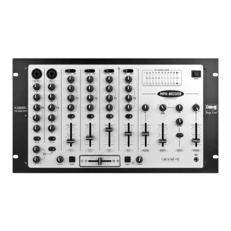 IMG STAGE LINE MPX-802USB instruction manual