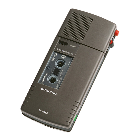 Grundig DH 2028 User manual Grundig DH 2028 User manual