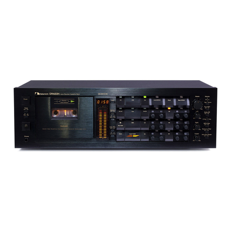 Nakamichi DRAGON Service manual