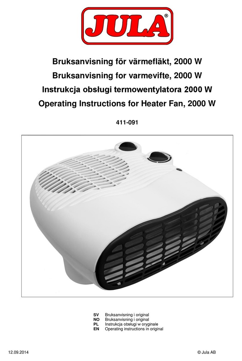 Jula 411-091 operating instructions