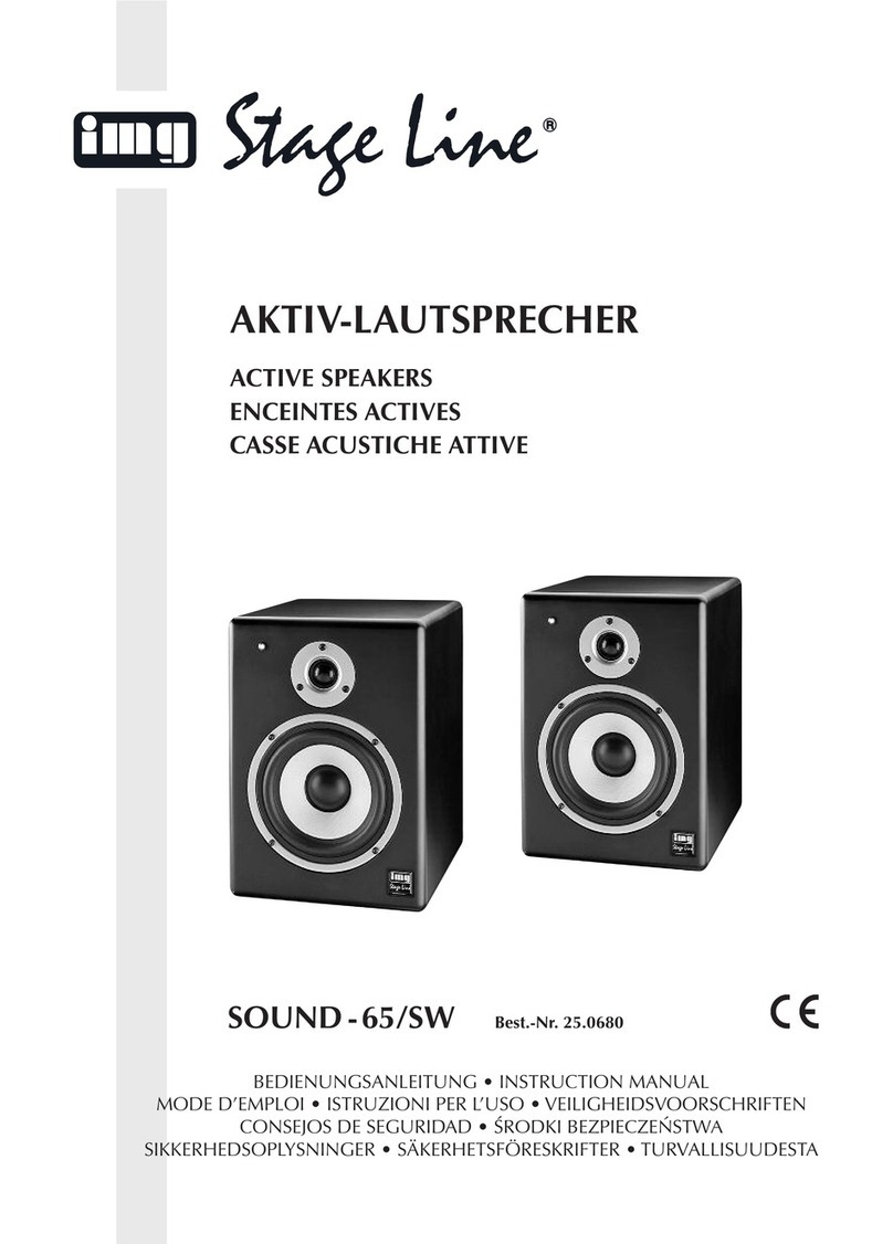 IMG STAGE LINE SOUND -65/SW instruction manual