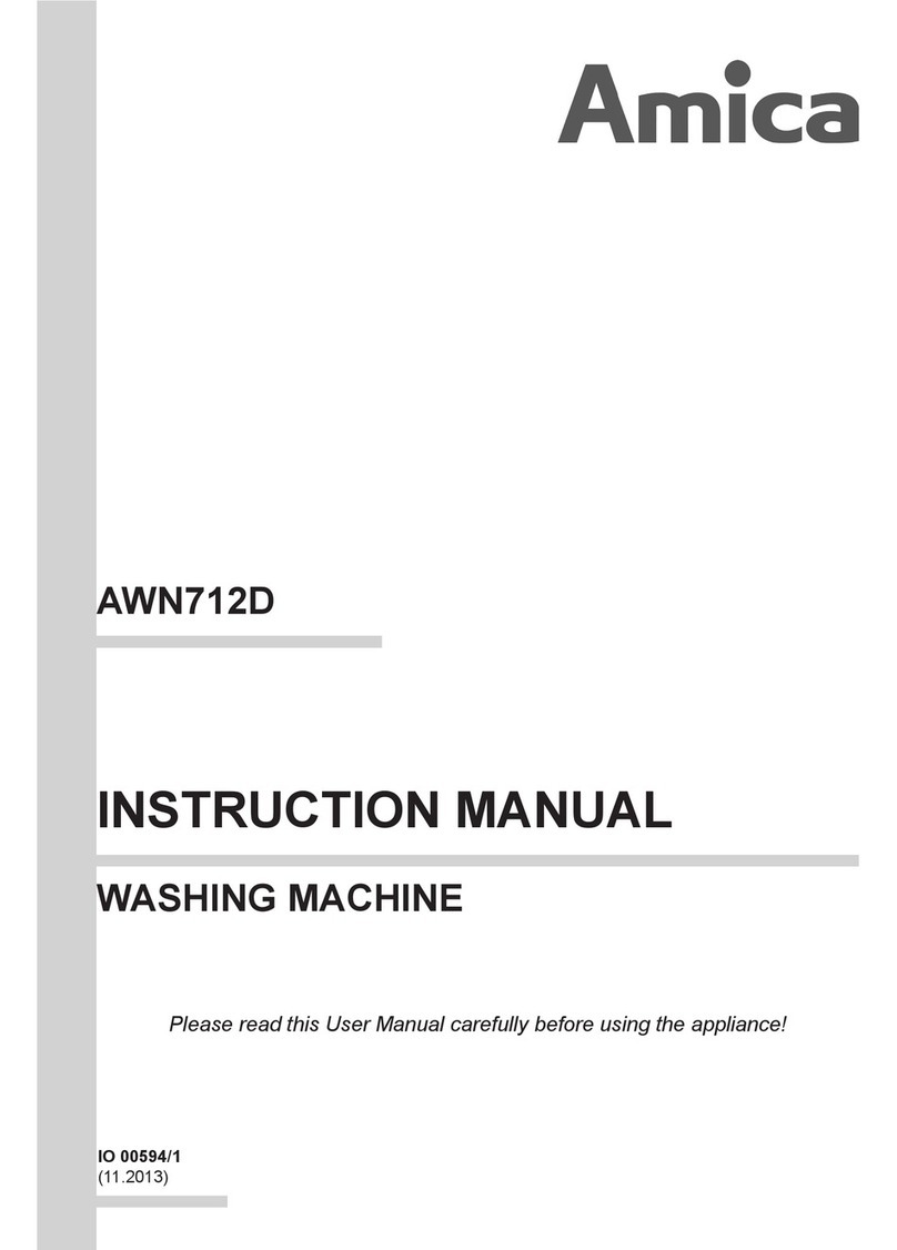 Amica AWN712D instruction manual