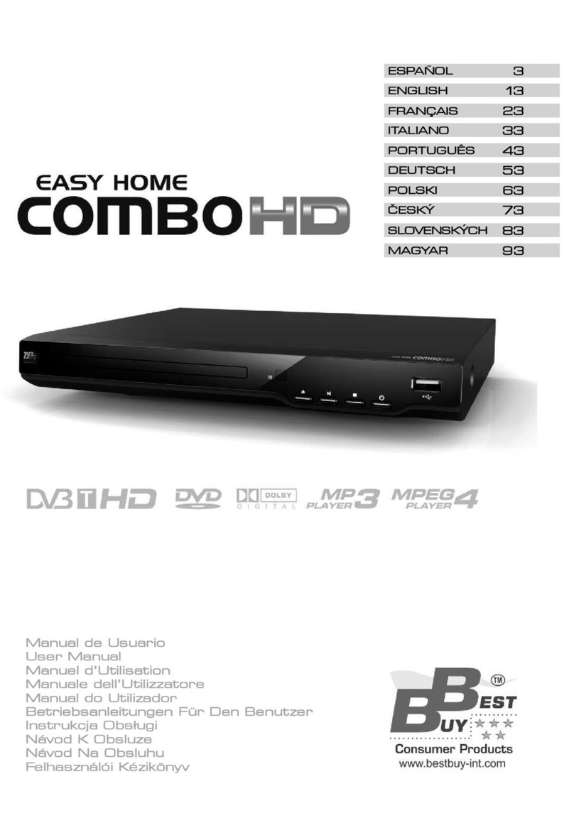 Best Buy EASY HOME COMBO HD user manual