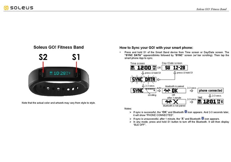 Soleus Watches GO! manual