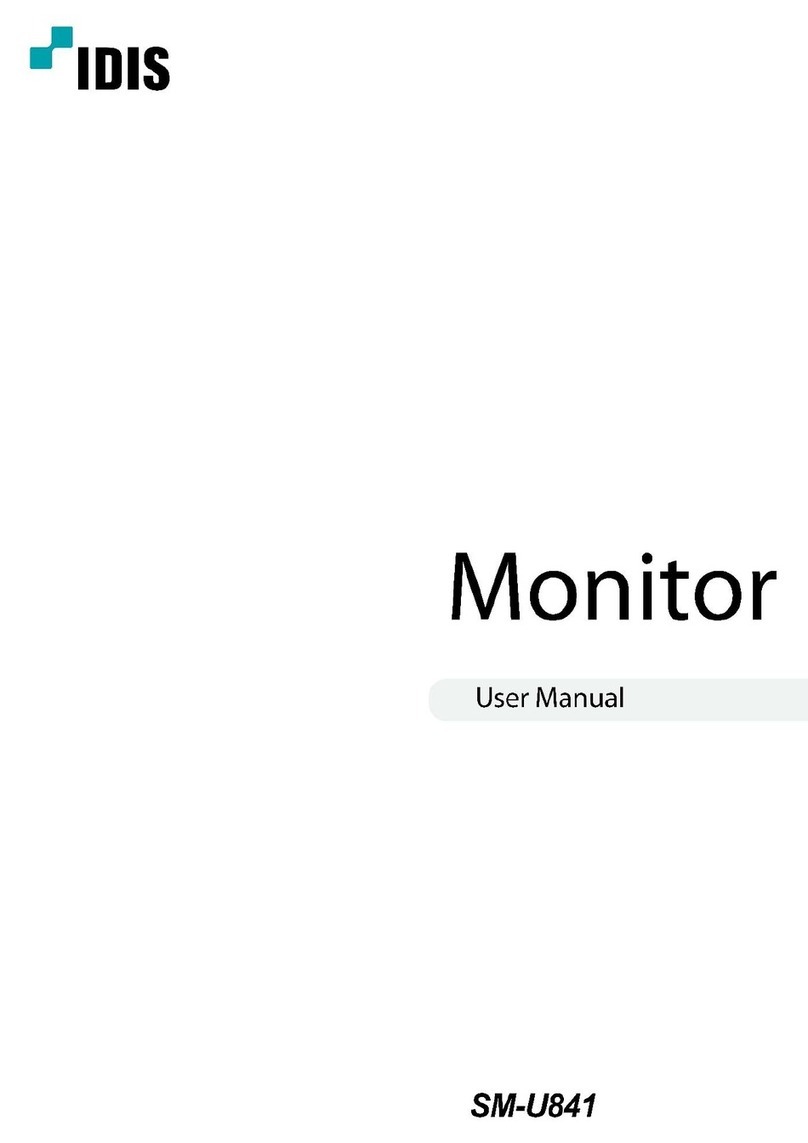 Idis sm-u841 user manual