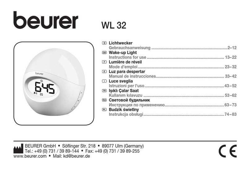 Beurer WL 32 Instructions for use