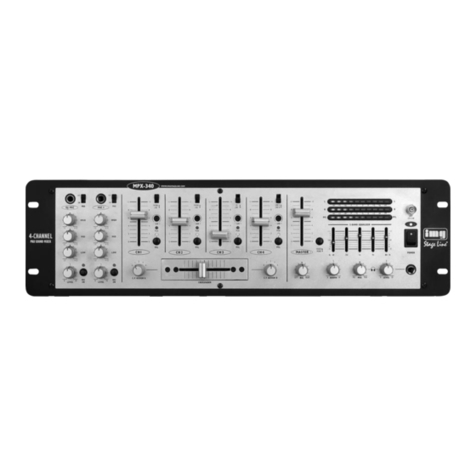 IMG STAGE LINE MPX-340 instruction manual