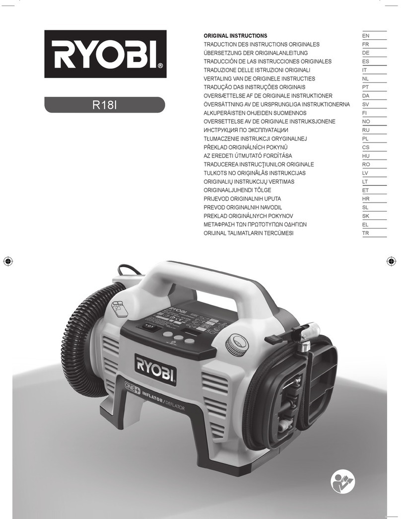 Ryobi ONE+ R18I Original instructions