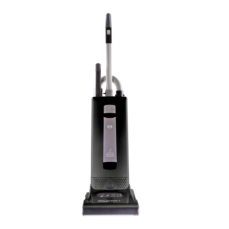 Sebo AUTOMATIC X Series User manual