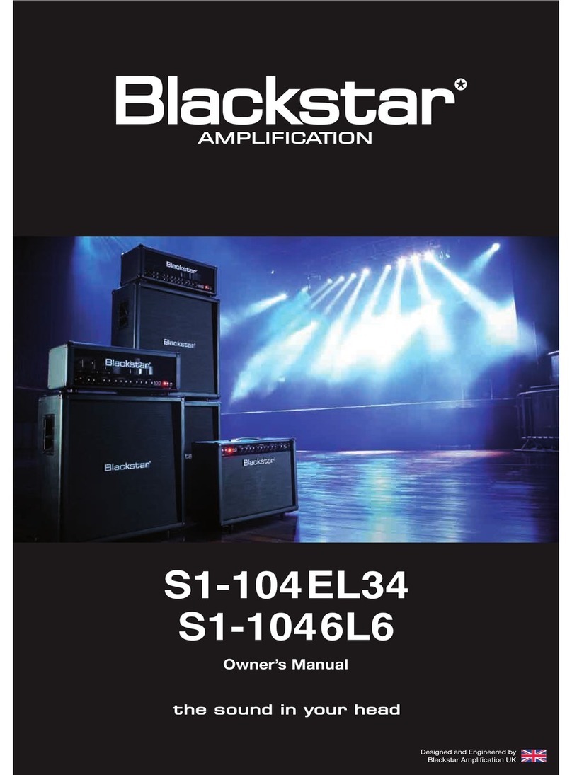 BLACK STAR S1-104EL34 owner's manual