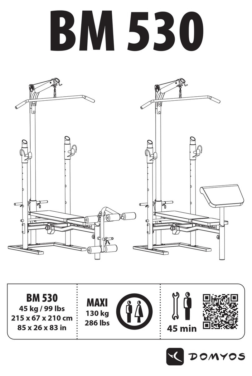 Domyos BM 530 Assembly manual