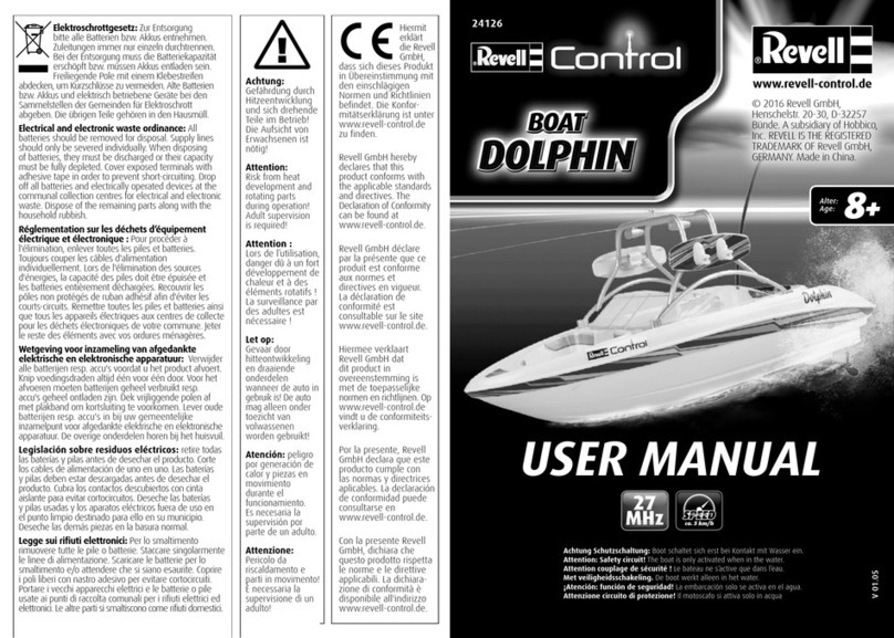 REVELL Dolphin User manual