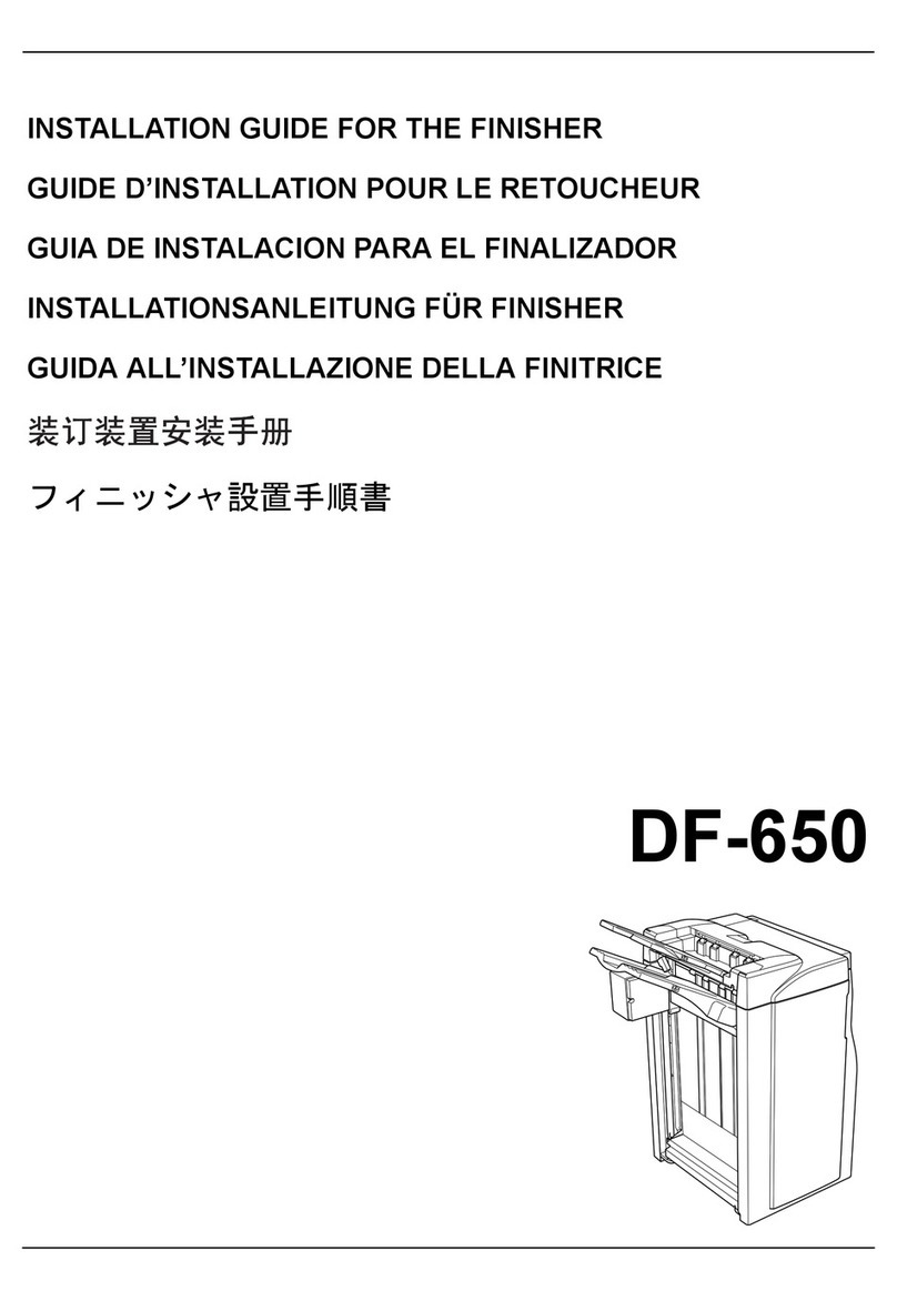 Kyocera DF-650 installation guide
