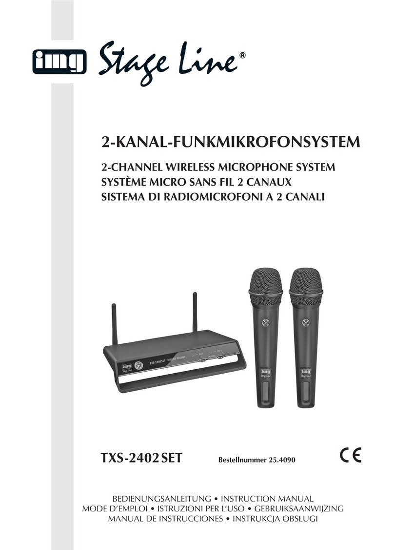 Stageline TXS-2402SET instruction manual