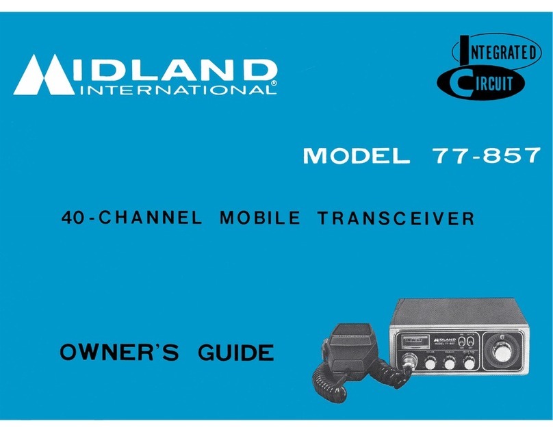 Midland 77-857 User manual Midland 77-857 User manual