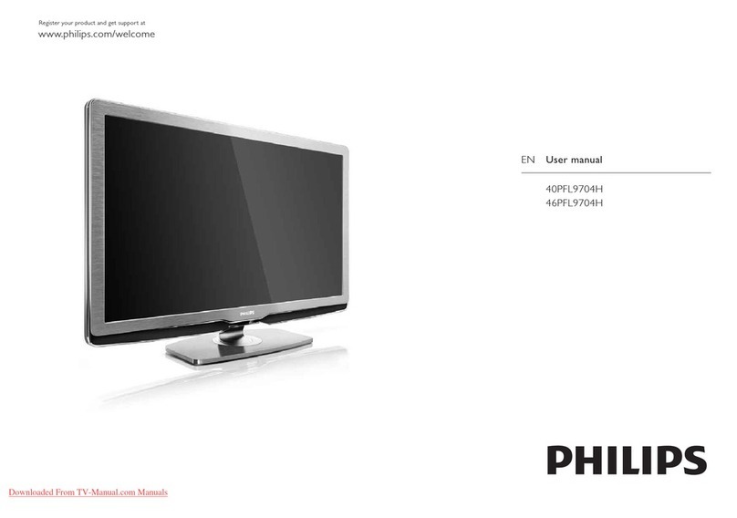 Philips 40PFL9704H User manual