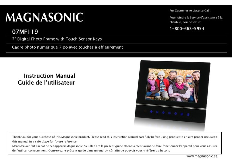 Magnasonic 07MF119 instruction manual