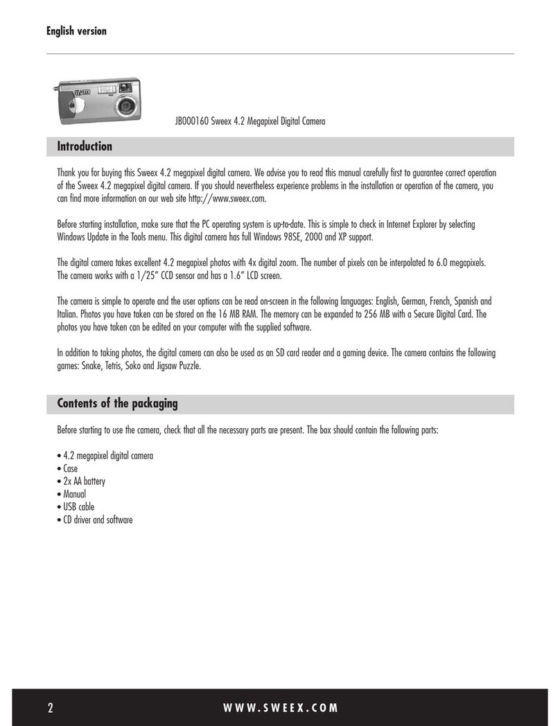 SWEEX JB000160 manual