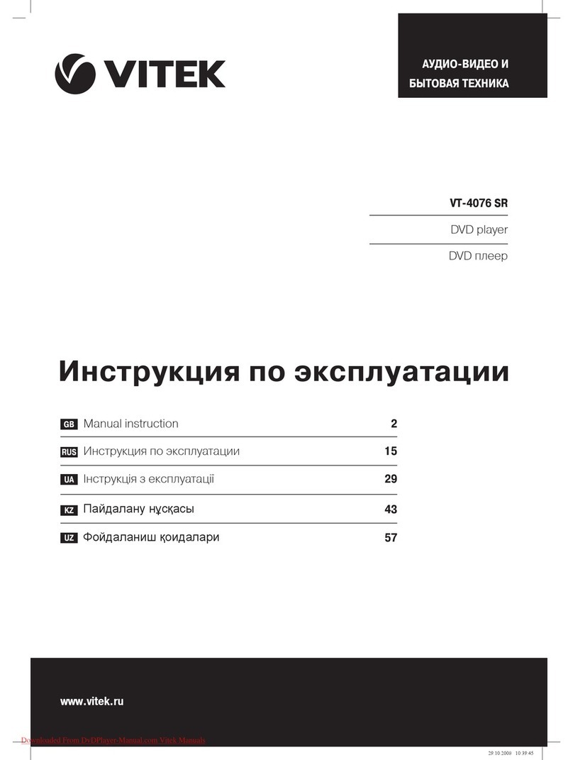Vitek VT-4076 SR User manual