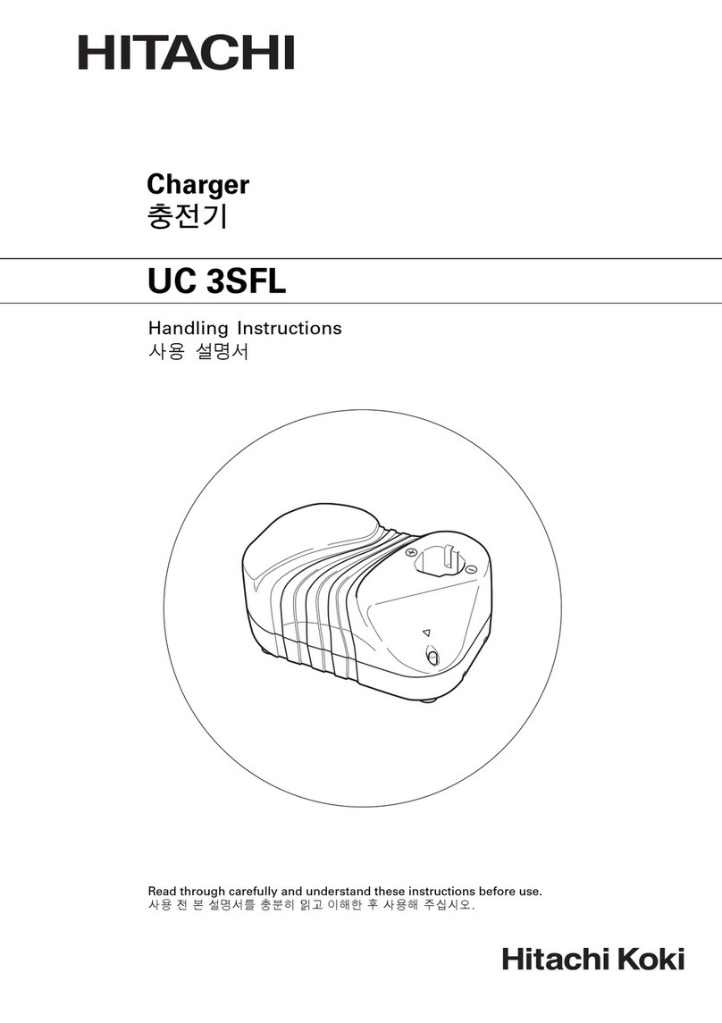 Hitachi uc 3sfl Handling instructions