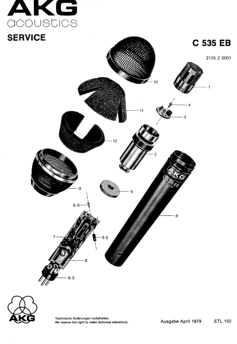 AKG C 535 EB Assembly instructions