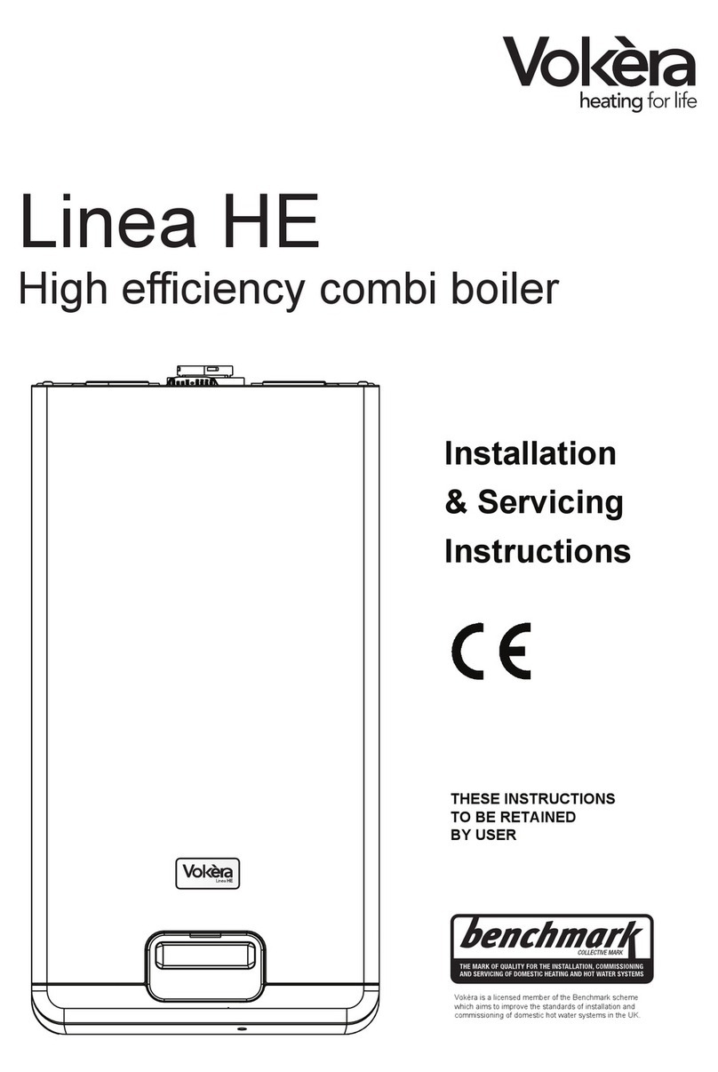 VOKERA Linea Max HE Installation & servicing instructions VOKERA Linea Max HE Installation & servicing instructions