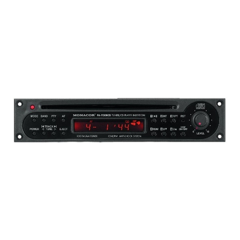 Monacor PA-1130CD User manual