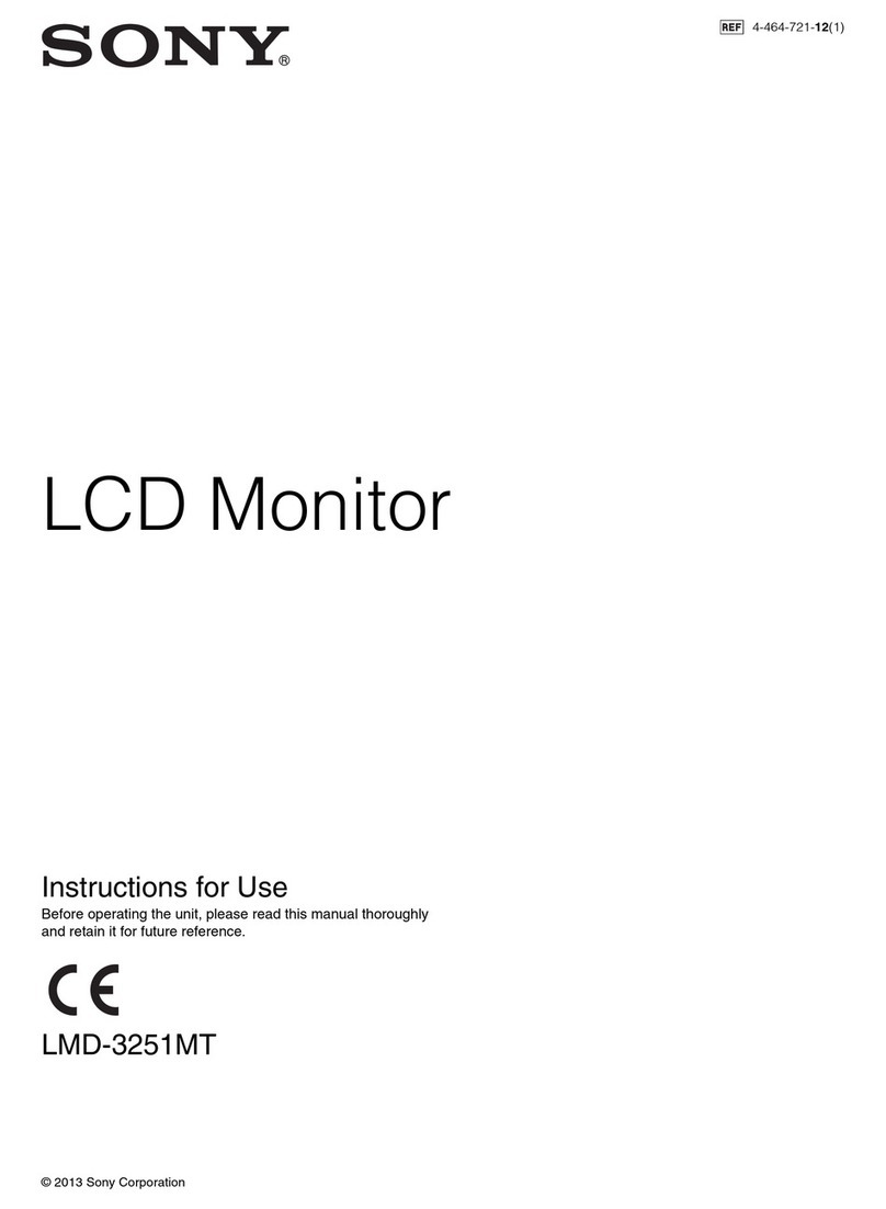 Sony LMD-3251MT User manual