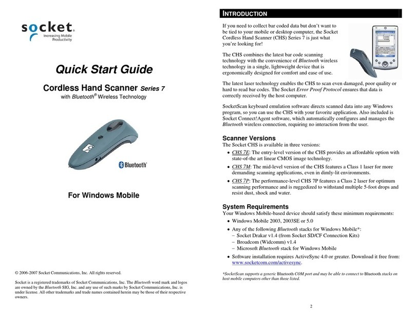 Socket CHS Series 7 User manual
