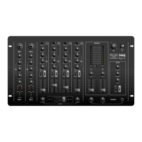 IMG STAGE LINE MPX-226E instruction manual