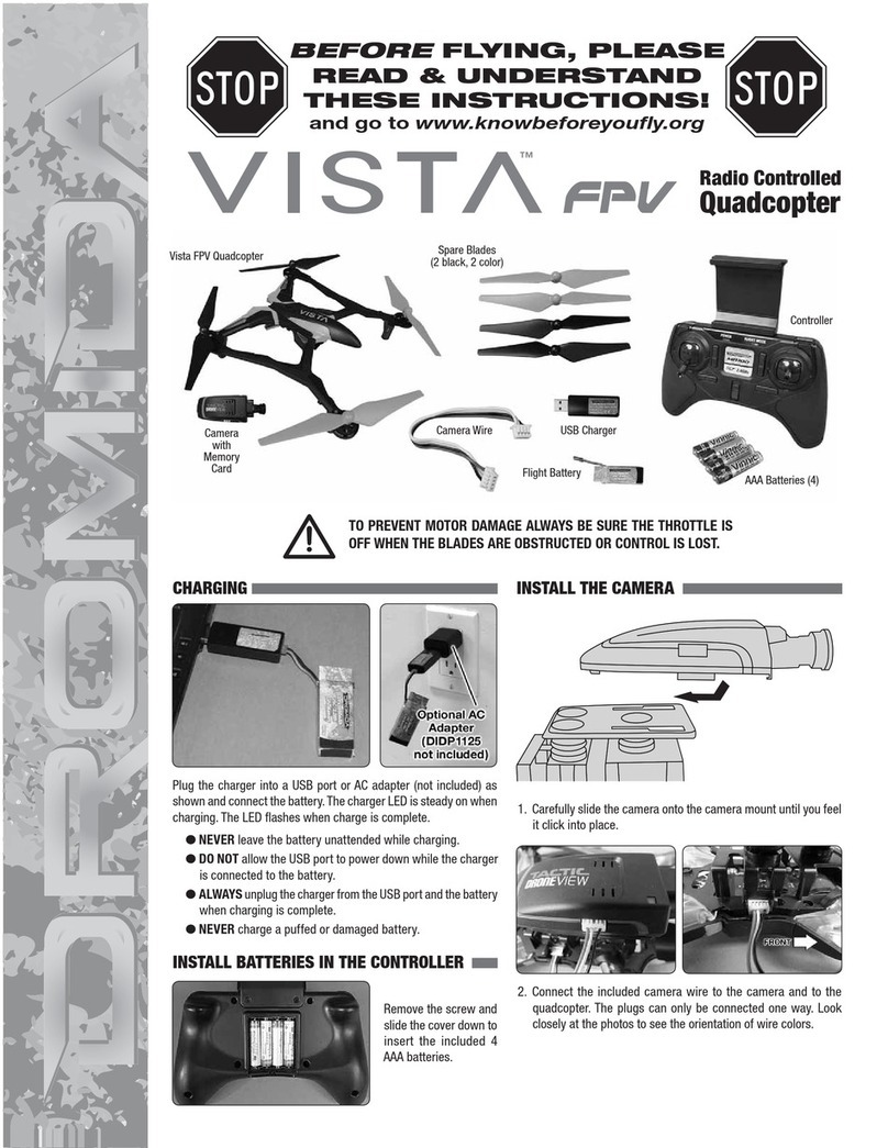Hobbico VISTA FPV instruction manual