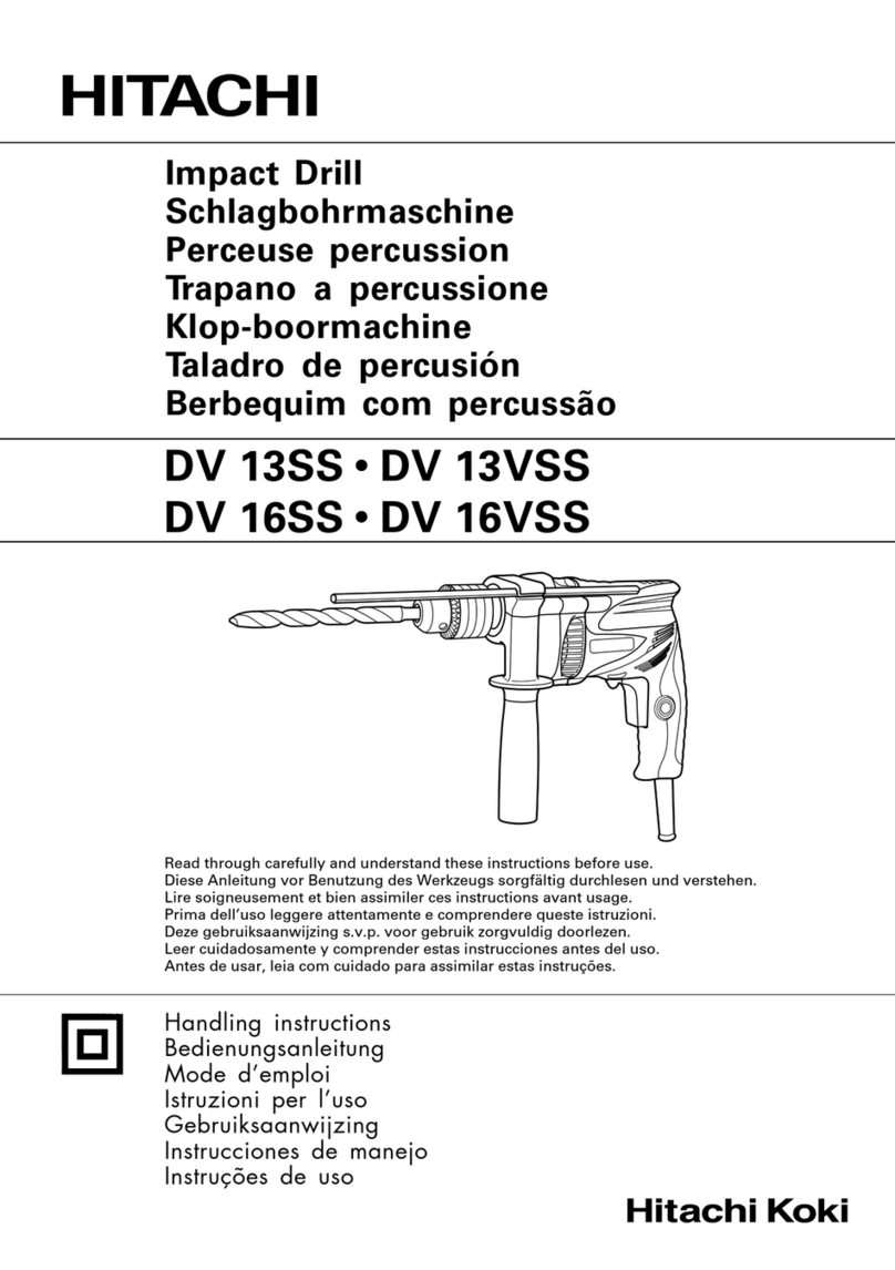 Hitachi BEETLE /LDV 13SS Handling instructions